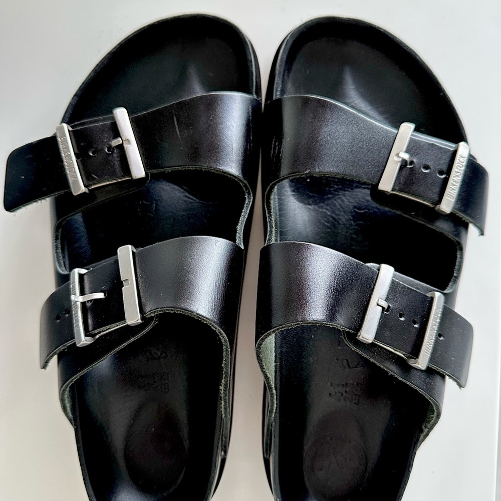 Birkenstock Arizona Exquisite Avantgard all black US (M) 8 (W) 10 EU 41